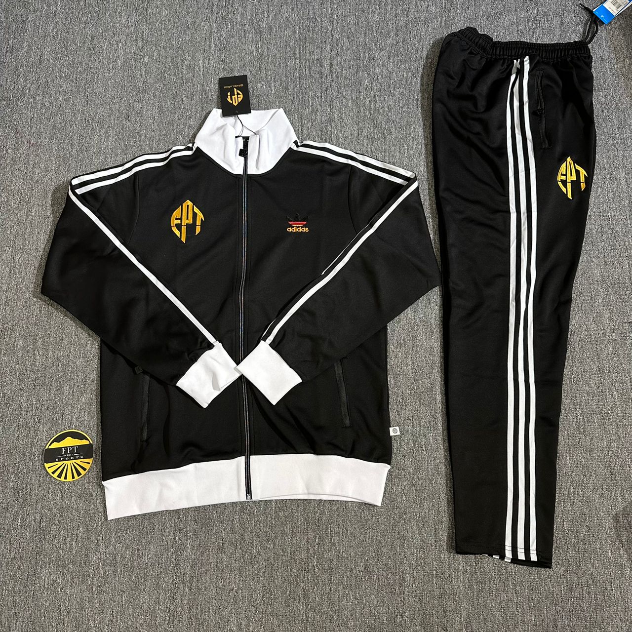 The FPT Official Black/Gold Complete Tracksuit