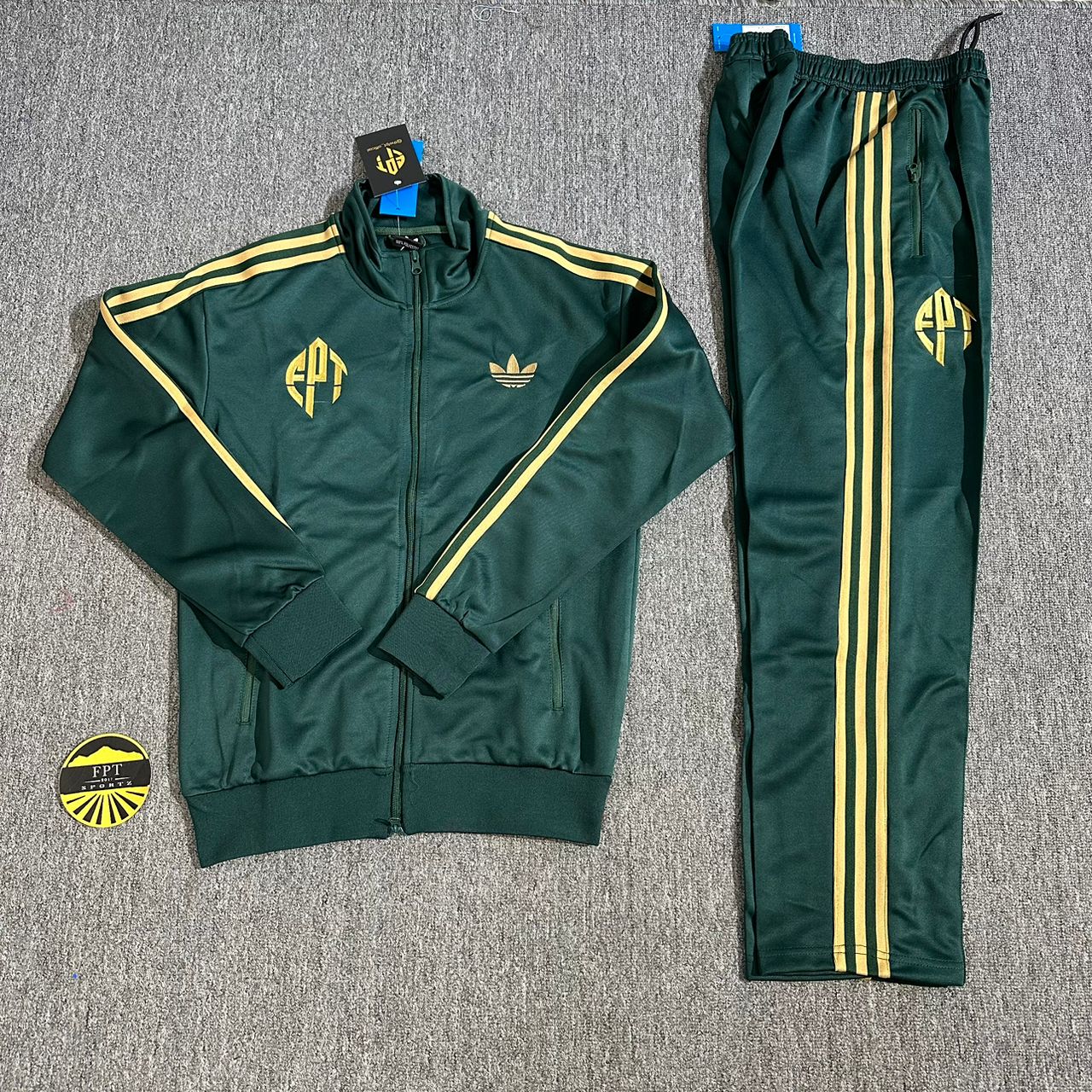 The FPT Official Green/Gold Complete Tracksuit