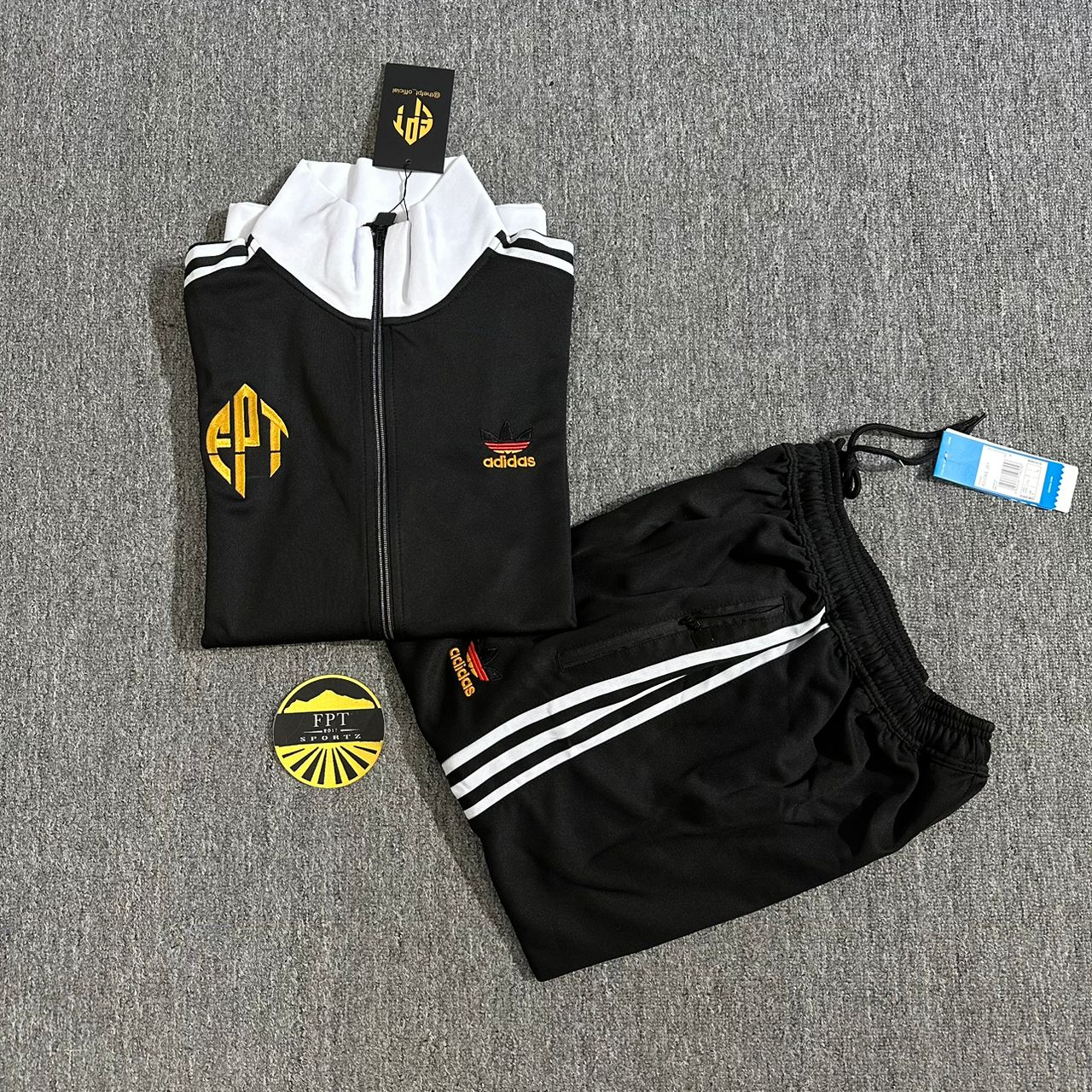 The FPT Official Black/Gold Complete Tracksuit