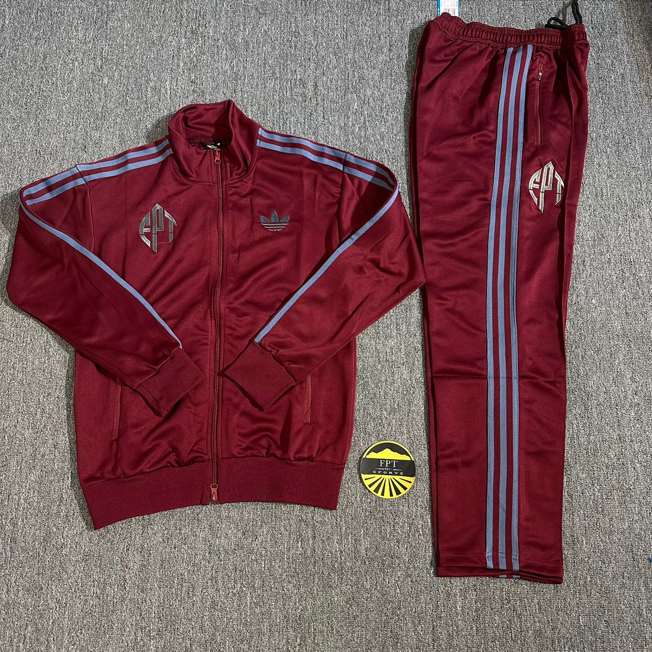 The FPT Official Burgundy Complete Tracksuit